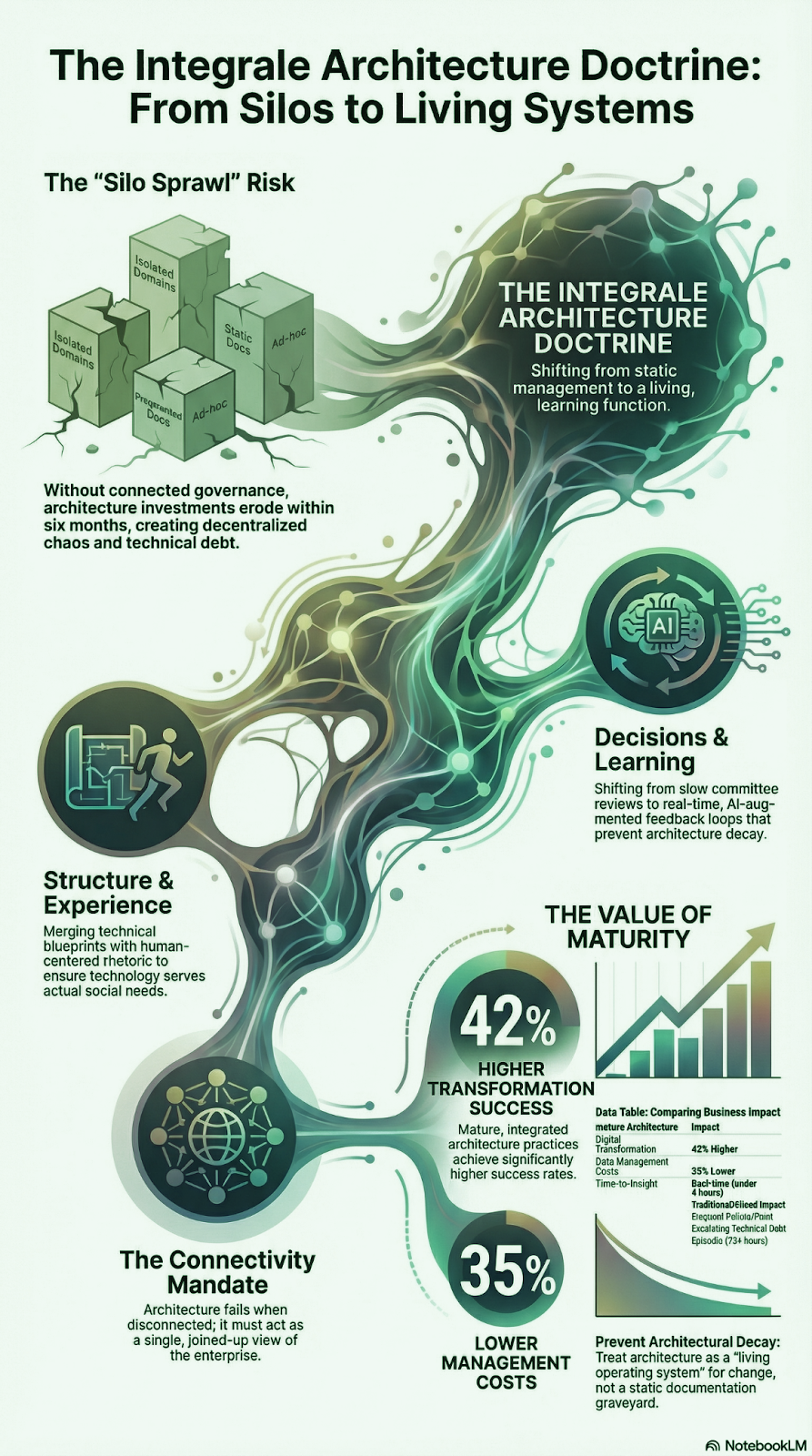 The Integrale Architecture Doctrine: from silos to living systems